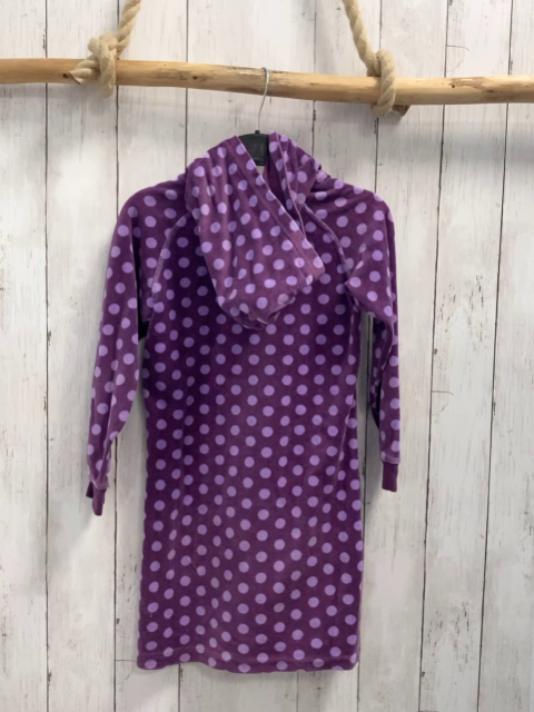 Jako-o  Kleid  Gr. 116  lila Nicky Kapuze flieder Punkte 