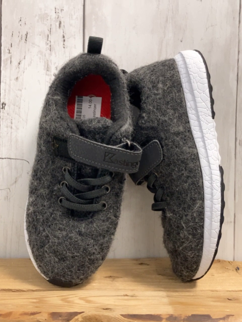 Kastinger  Schuhe  Gr. 31  grau Merinowolle weiße Sohle 