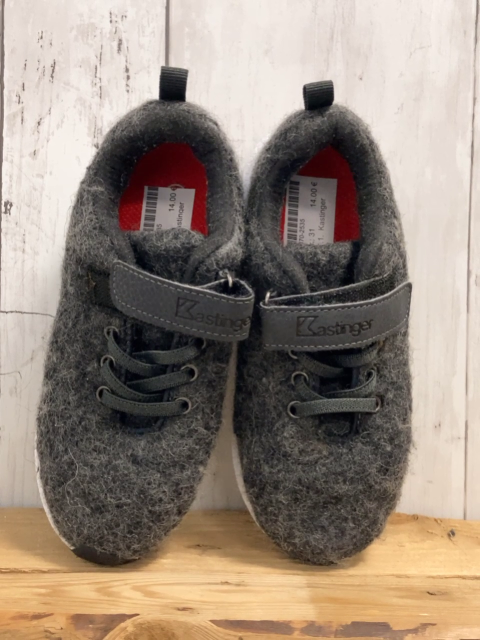 Kastinger  Schuhe  Gr. 31  grau Merinowolle weiße Sohle 