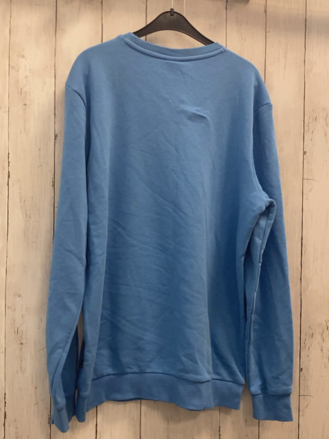 Puma  Pullover  Gr. M hellblau weiße Schrift 