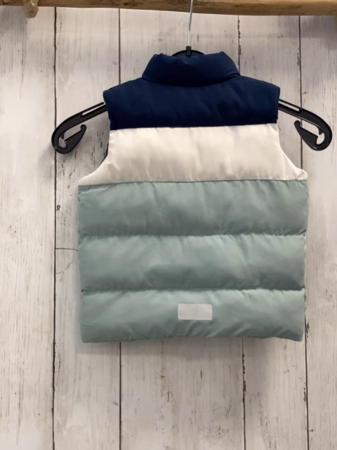   Weste Gr. 74  blau weiß mint