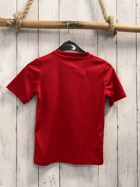 jako  Sportshirt  Gr. 116  rot weiße Punkte 