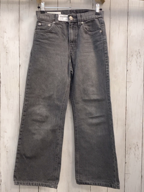 Zara  Hose  Gr. 134  grau Jeans Bund verstellbar 