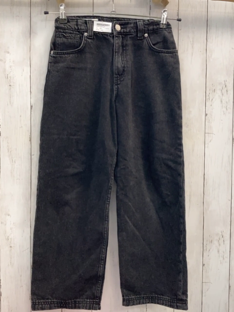 Zara  Hose  Gr. 140  dunkelgrau Jeans Bund verstellbar 