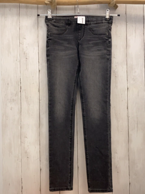 Vingino  Jeggings  Gr. 140  grau Jeans Bund verstellbar 