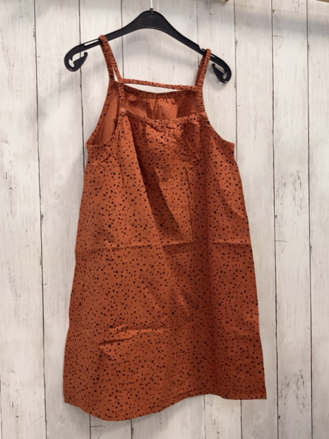 H&M  Kleid  Gr. 152  rostbraun schwarze Punkte 