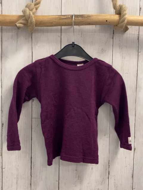Lilano Pullover  Gr. 86  brombeere 70 % Schurwolle 30 % Seide 