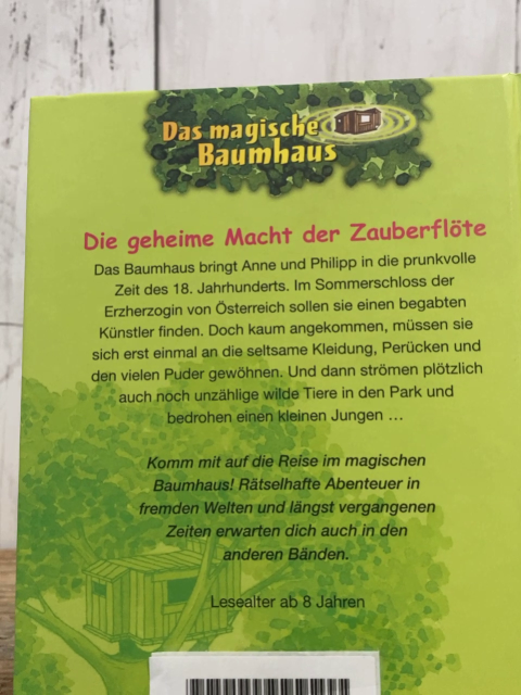 Magisches Baumhaus  Buch Die geheime Macht der Zauberflöte 