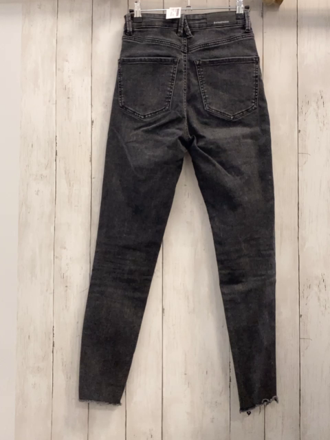 Stradivarius Hose Gr. 36  grau Jeans 