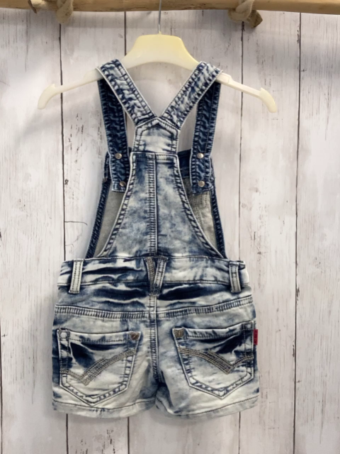 Rags Industry  Latzshorts  Gr. 104  hellblau blau Jeans 