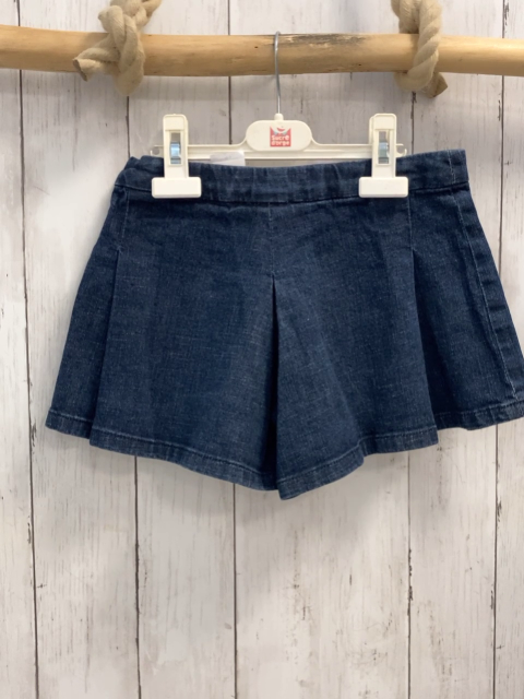Jacadi  Shortsrock  Gr. 134  blau jeans 