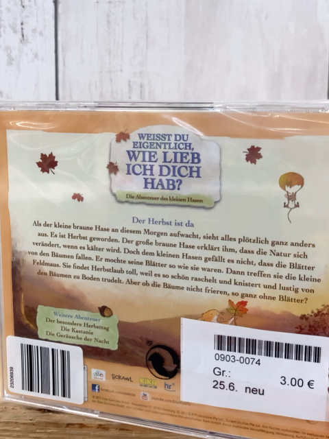 neu CD Weißt du eigentlich, wie lieb ich dich hab?