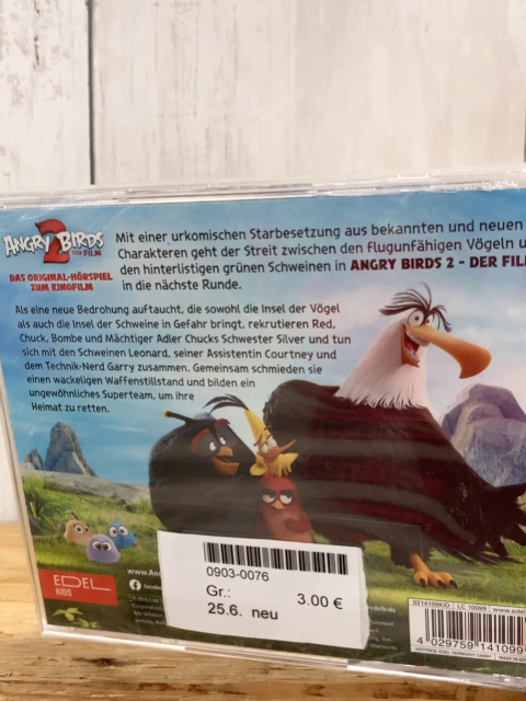 neu CD Angry Birds 3