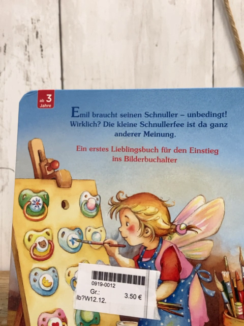  Pappbuch Die kleine Schnullerfee 