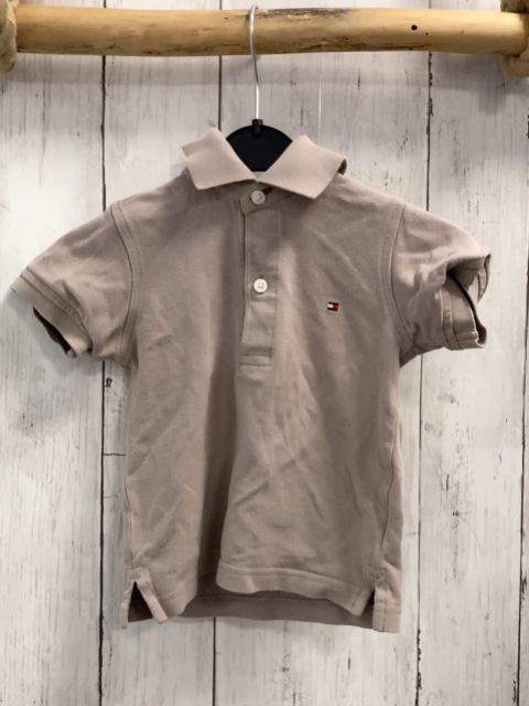 Tommy Hilfiger  T-Shirt  Gr. 74  grau Polokragen 