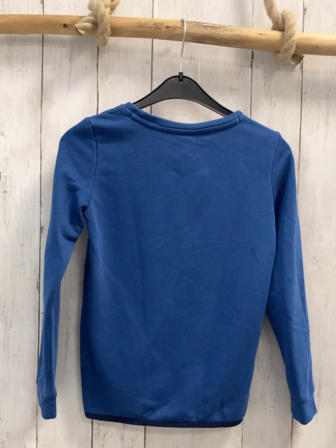 Puma  Pullover  Gr. 128  hellblau Kapuze Schrift 