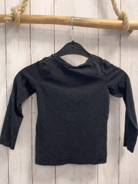 Next  Langarmshirt  Gr. 110  grau goldene Pailetten 