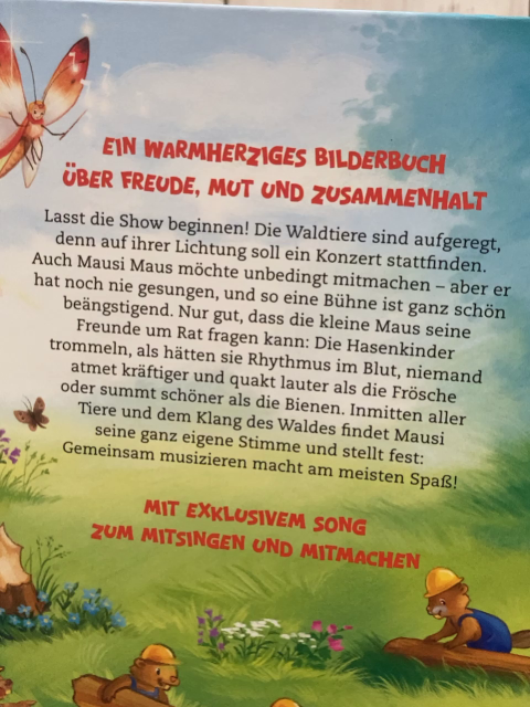   Buch Simone Smmerland Mach mit, Mausi Maus 