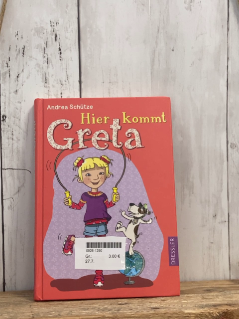   Buch Hier kommt Greta 