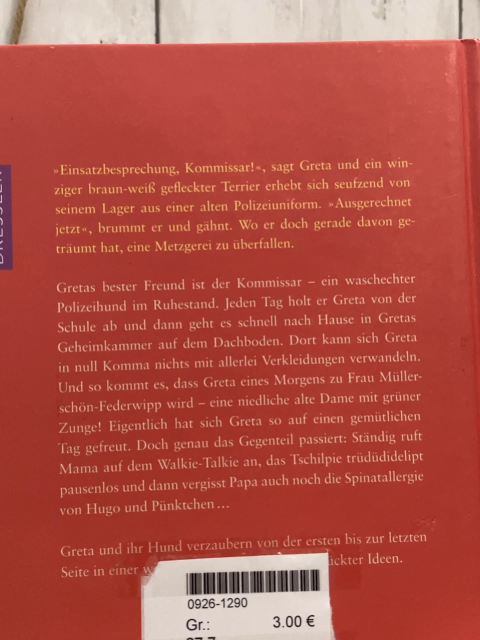   Buch Hier kommt Greta 