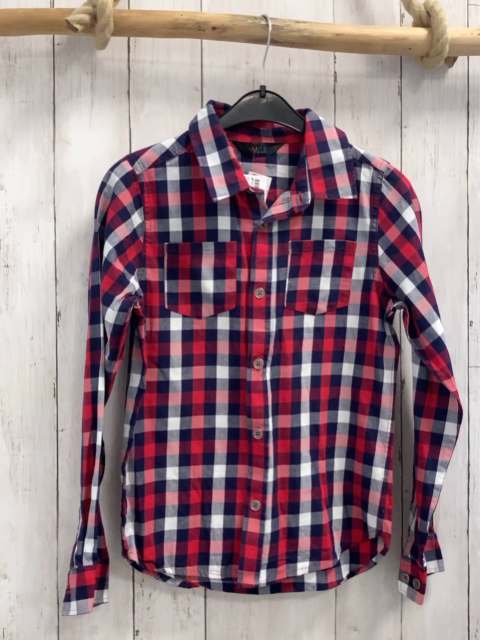   Hemd  Gr. 146  rot blau weiß kariert 