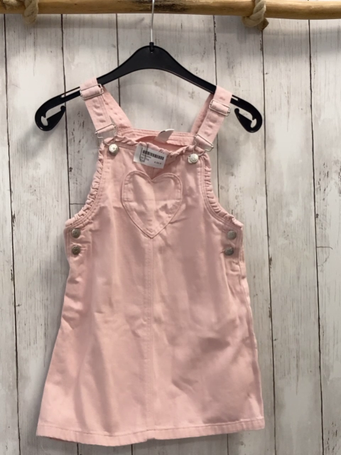  Kleid Gr. 116  rosa Jeans