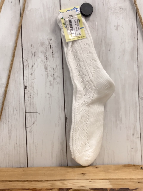 neu Trachten Socken Gr. 35/38  weiß mit Lochmuster NP 9,9 € 