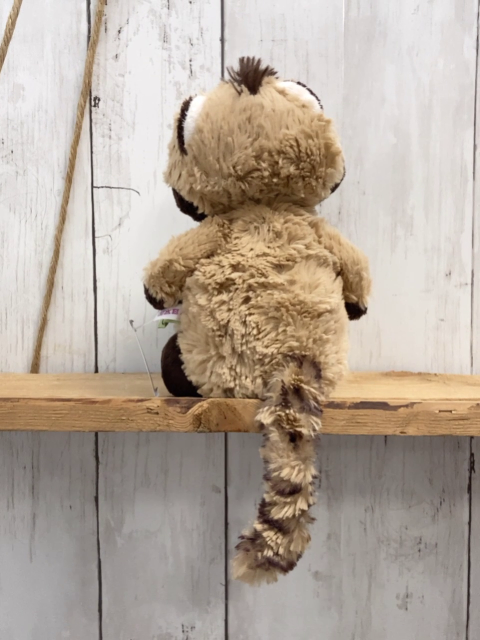 Nici  Plüschspielzeug  weiß beige braunes Erdmännchen (Höhe ca. 23cm)