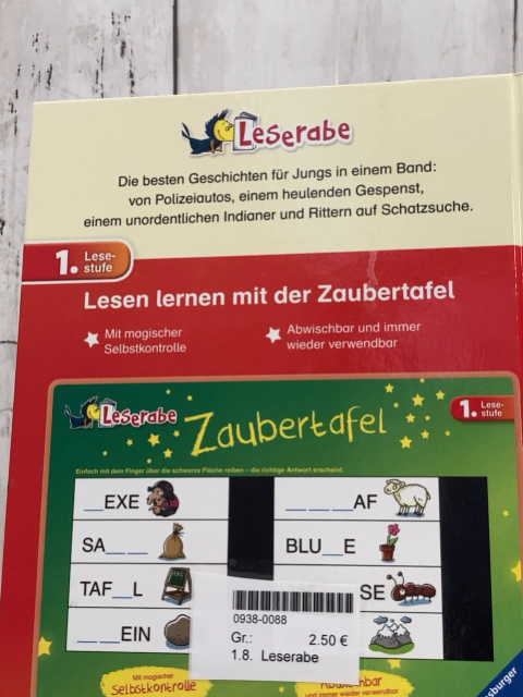 Leserabe  Buch Die besten Erstlesegeschichten für Jungs  