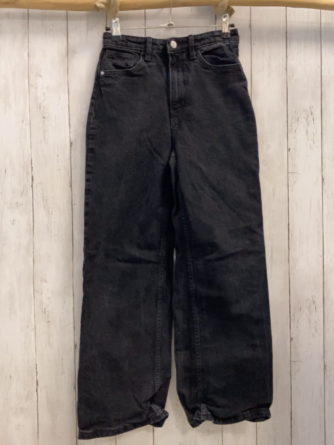 H&M  Hose  Gr. 152  dunkelgrau Jeans  Bund verstellbar 