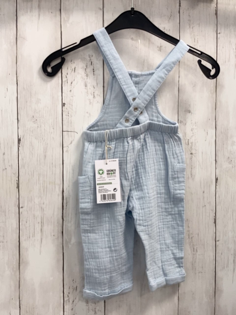nwu  Latzhose  Gr. 62/68  hellblau Struktur 