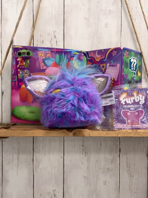 Furby  Plüschpielzeug rosa lila bunt 
