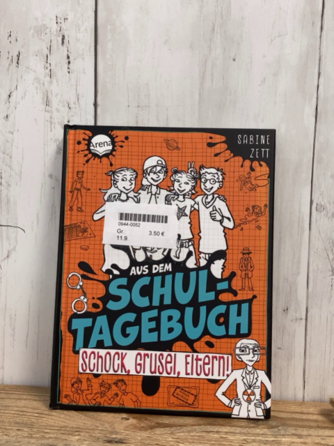  Buch Aus dem Schultagebuch Schock, Grusel Eltern 