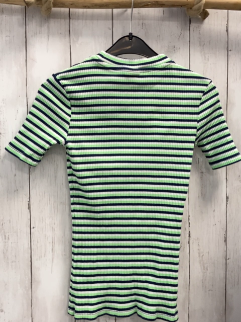 s´Oliver  T-Shirt  Gr. 152  blau hellgrün weiße Streifen Rippen 