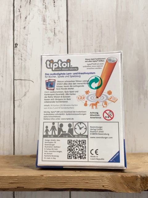 neu Tip Toi  Spiel  Wissen und Quizzen: Meschlicher Körper 