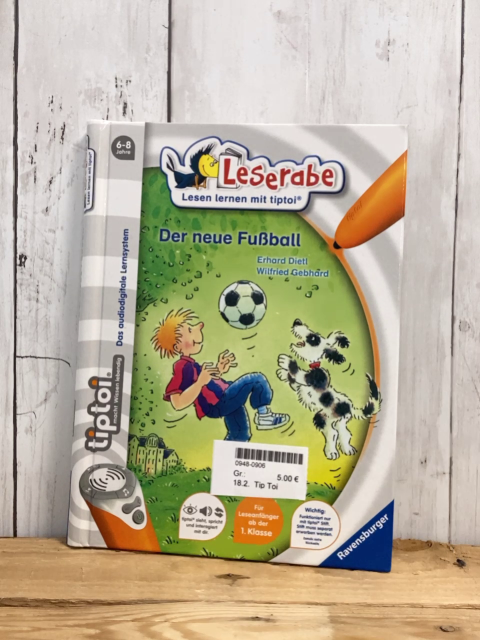 Tip Toi  Buch Leserabe Der neue Fußball