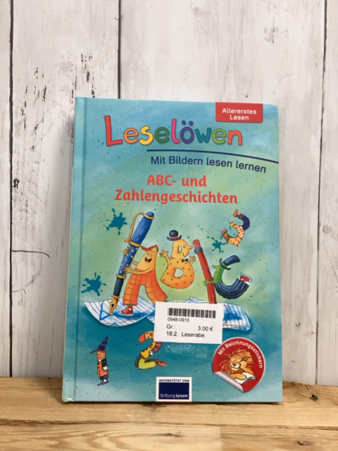 Leserabe  Buch ABC- und Zahlengeschichten 