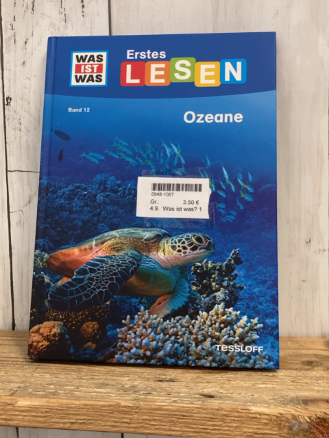 Was ist was? 1. Lesen  Buch Ozeane 
