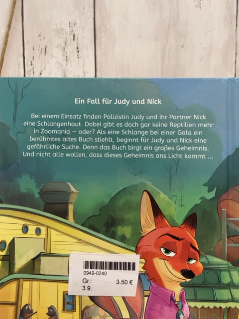  Buch Zoomania 