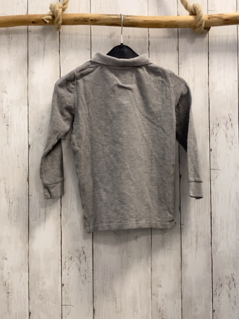 zara Pullover Gr. 122  grau kragen