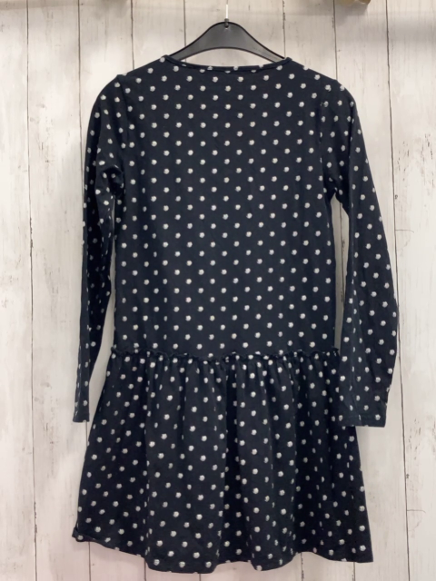   Kleid  Gr. 158  schwarz silber Glitzerpunkte 