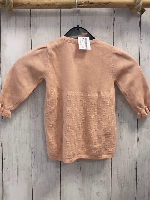 Noppies  Kleid  Gr. 68  lachs Strick Struktur 