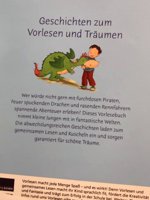   Buch Traumgeschichten für Jungs 