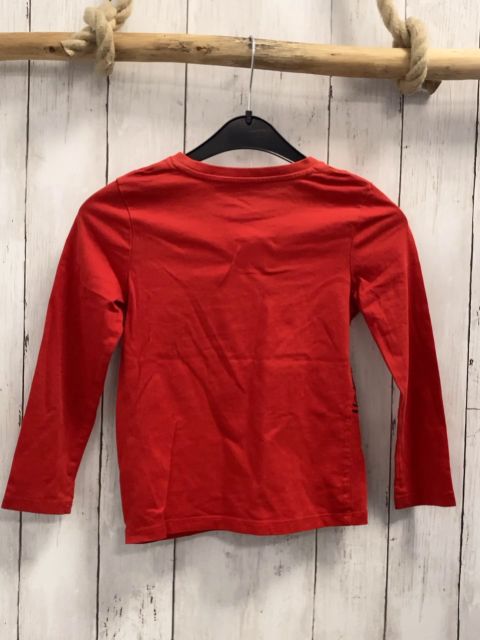  Langarmshirt Gr. 116  rot Spiderman