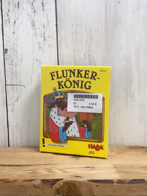 neu Haba  Spiel  Flunker König 