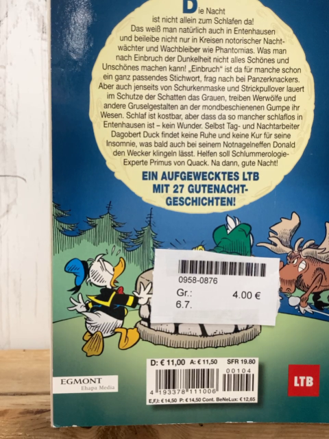  Disney LTB  Nachts in Entenhausen