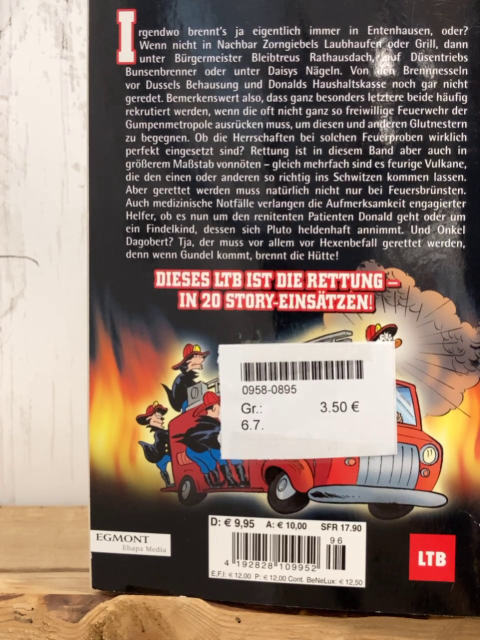  Disney LTB  Feuerwehr Entenhausen