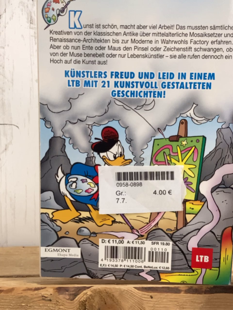  Disney LTB Kunst in Entenhausen