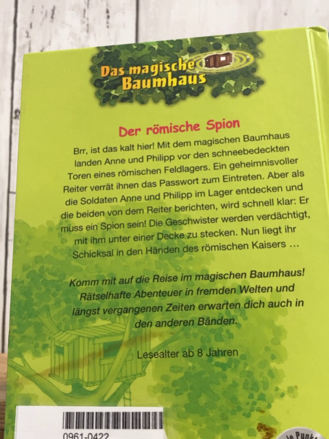 das magische Baumaus Buch Der römische Spion