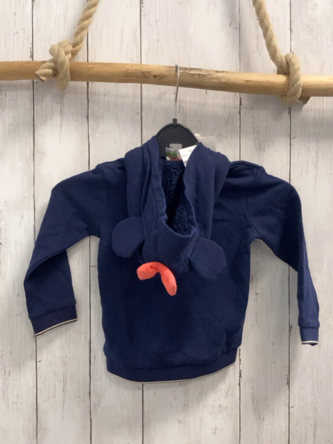 neu  Sweatjacke  Gr. 98  blau Kpauze Minnie Mouse Plüschfuttert 